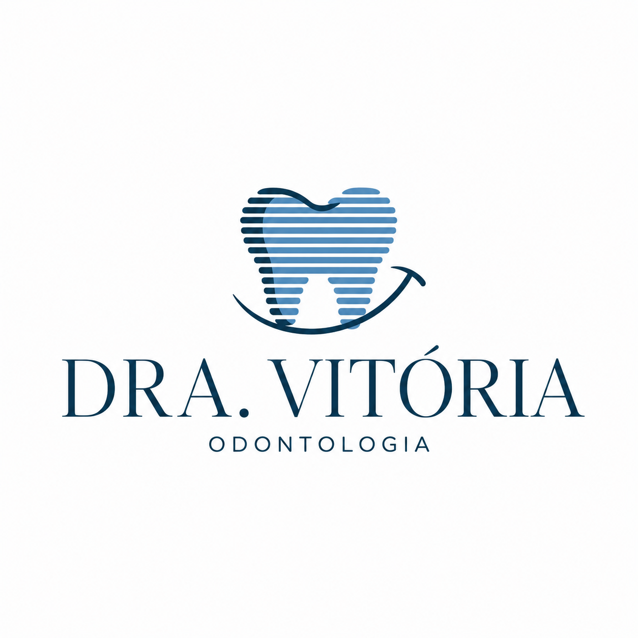 Dra. Vitória Odontologia Logo