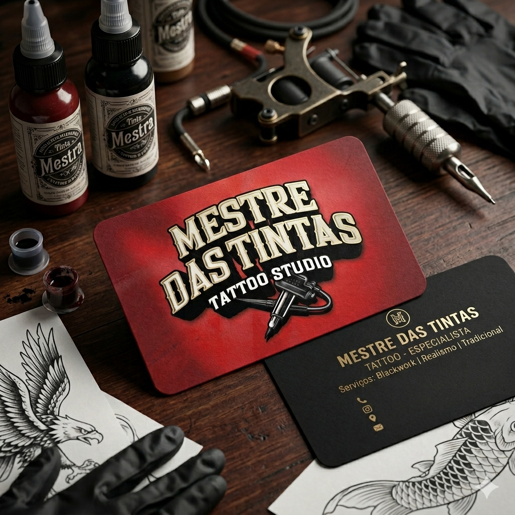 Mestre das Tintas Business Cards
