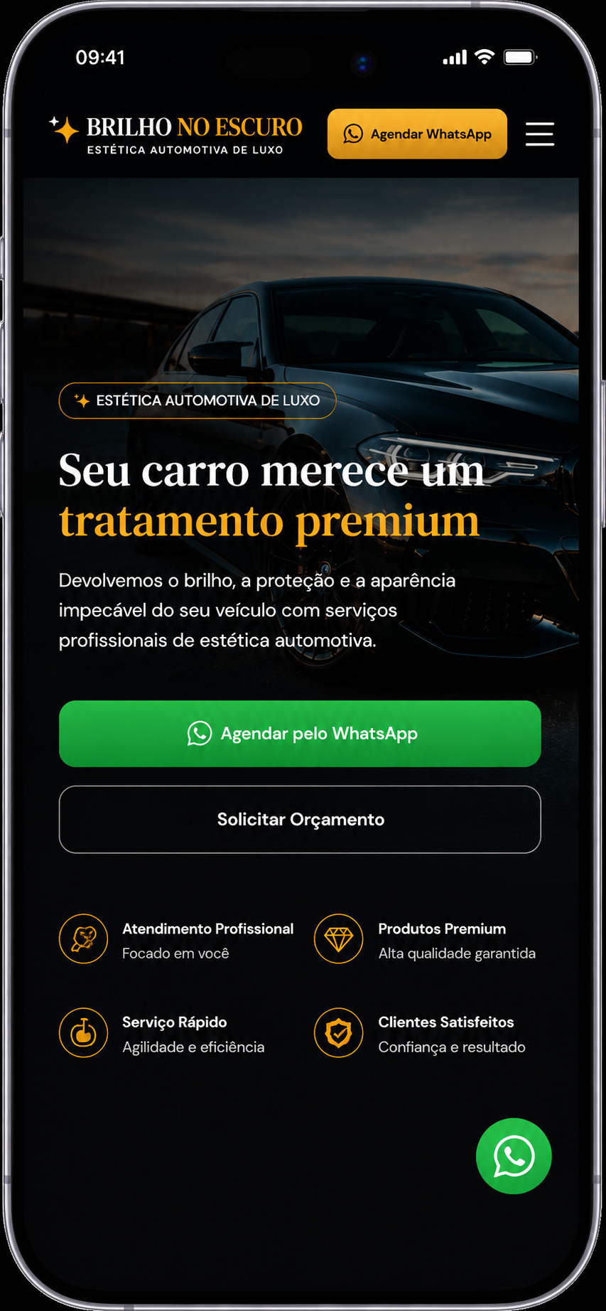 BRILHO NO ESCURO Mobile