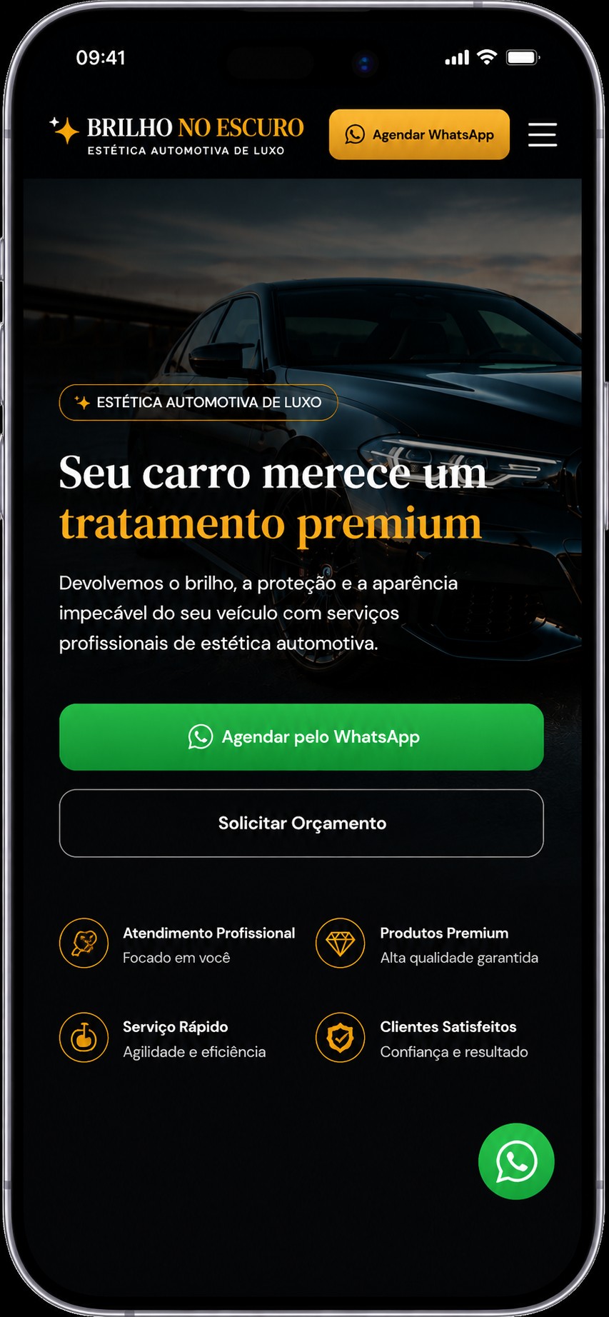 BRILHO NO ESCURO Mobile