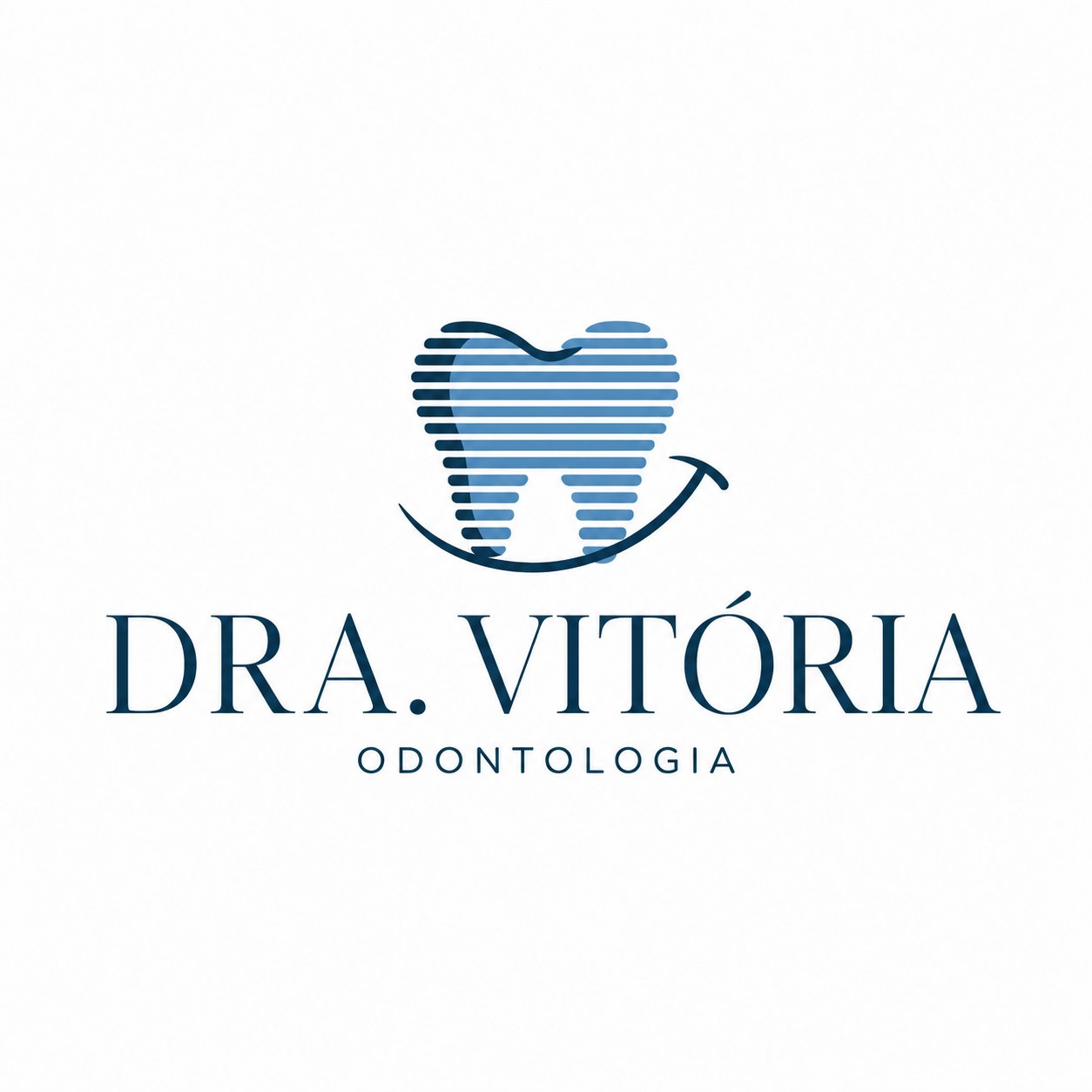 Dra. Vitória Odontologia Logo